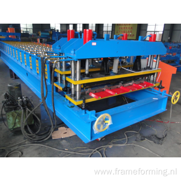 Automatic Color Steel Tile Making Machine Concrete